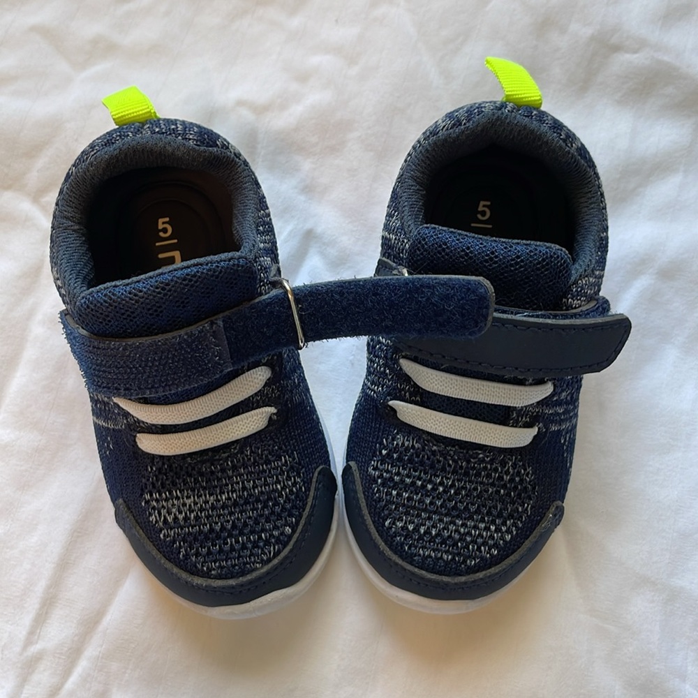 Size 5 Baby Slip on Sneakers
